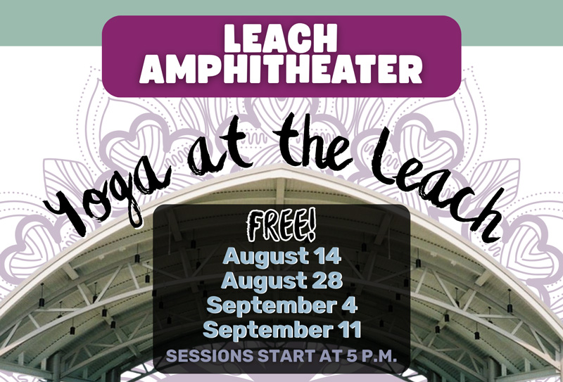 Yoga at the Leach Events Summer 2026